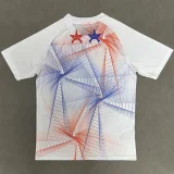 26-27 PSG White Blue Red Training shirts