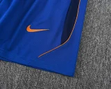 26-27 France Fancy blue Tank top and shorts suit