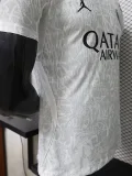 26-27 PSG Grey White Player Version Training shirts