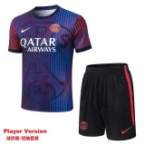 26-27 PSG Blue Red Player Version Training Short Suit (球员短套装)