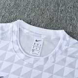 26-27 INT White Training Short Suit