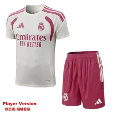 26-27 RMA Khaki Player Version Training Short Suit (球员短套装)