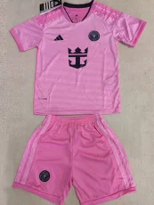 26-27 Inter Miami Home Kids Soccer Jersey