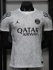 26-27 PSG Grey White Player Version Training shirts