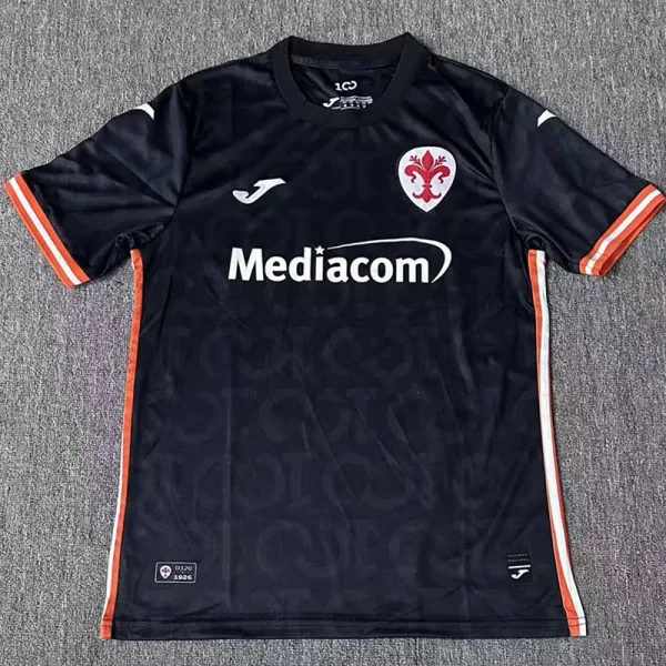 26-27 Fiorentina 100th Anniversary Black Fans Soccer Jersey