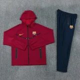 26-27 BAR Red Windbreaker Suit (Hoodie)(风衣套装)