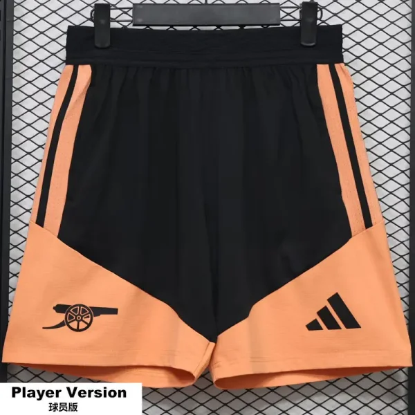 26-27 ARS Black Orange Player Version Training Shorts Pants (球员短裤)