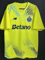 26-27 Porto Fluorescent Yellow Goalkeeper Soccer Jersey