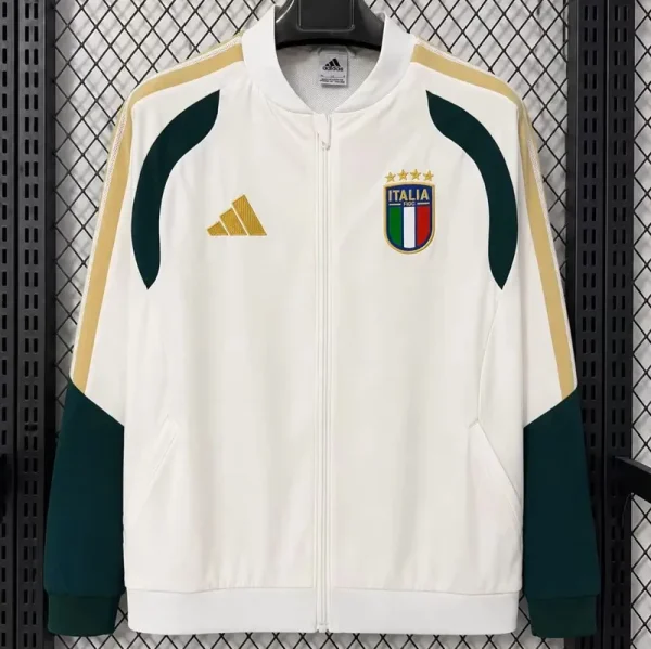 26-27 Italy White Windbreaker