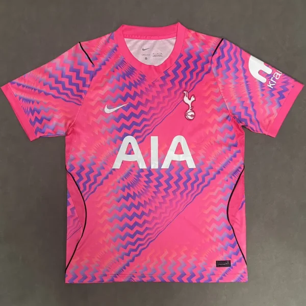 26-27 TOT Pink Goalkeeper Fans Soccer Jersey