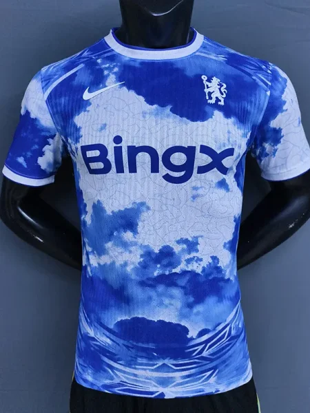 26-27 CHE Blue White Player Version Training shirts
