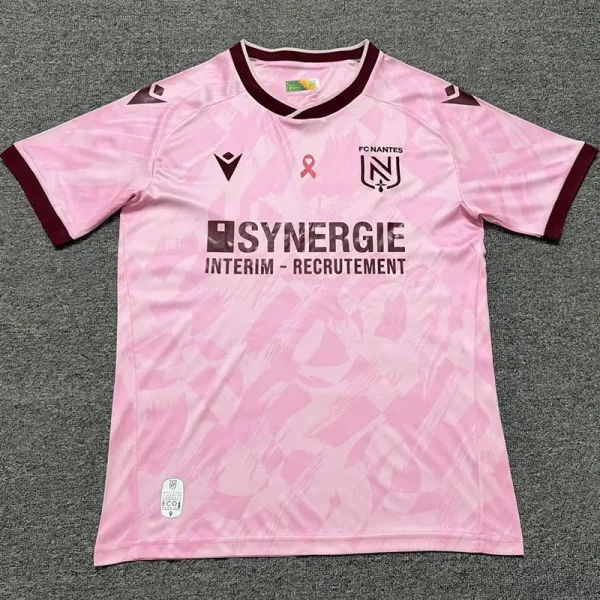 26-27 Nantes Pink Special Edition Fans Soccer Jersey