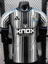 26-27 Newcastle Home Player Version Soccer Jersey (前带广告)