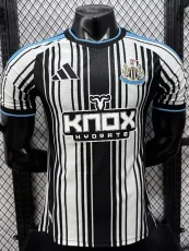 26-27 Newcastle Home Player Version Soccer Jersey (前带广告)