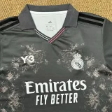 26-27 RMA Y-3 Black Fans Soccer Jersey