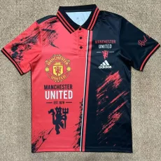 26-27 Man Utd Red Black Special Edition Polo Short Sleeve