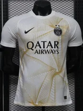 26-27 PSG White Gold Player Version Training shirts