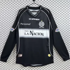 2002 Club Olimpia Away Long Sleeve Retro Soccer Jersey (长袖)
