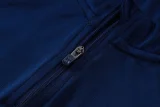 26-27 Ajax Royal blue Half Pull Tracksuit #B26113(半拉链)