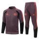26-27 Bayern Grey Purple Jacket Tracksuit #A26117