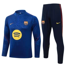 26-27 BAR Fancy blue Half Pull Tracksuit #B26112(半拉链)