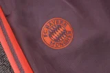 26-27 Bayern Grey Purple Jacket Tracksuit #A26117