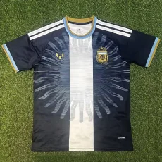 26-27 Argentina Farewell Match Royal blue Fans Soccer Jersey