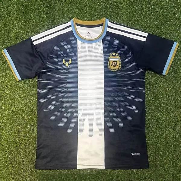 26-27 Argentina Farewell Match Royal blue Fans Soccer Jersey