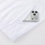 26-27 JUV White Windbreaker