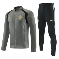 26-27 Man City Grey Jacket Tracksuit