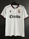 26-27 AD Ceuta FC Home Fans Soccer Jersey