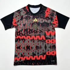 26-27 Orlando Pirates Red Black Training shirts