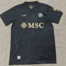 26-27 Napoli Fourth Black Fans Soccer Jersey