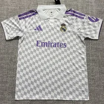 26-27 RMA Grey White Special Edition Fans Training Shirts