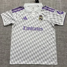26-27 RMA Grey White Special Edition Fans Training Shirts