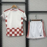 26-27 Croatia AD Home Kids Soccer Jersey