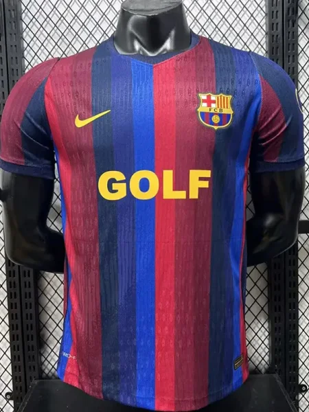 26-27 BAR Home Joint Edition Player Version Soccer Jersey (GOLF)