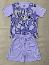 26-27 Sheffield Wednesday Purple Goalkeeper Kids Soccer Jersey