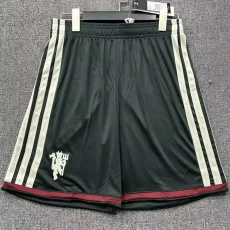 26-27 Man Utd Third Black Shorts Pants