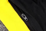 26-27 Dortmund Black Half Pull Tracksuit #B26118(半拉链)