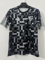 26-27 Sevilla Black Grey Training shirts