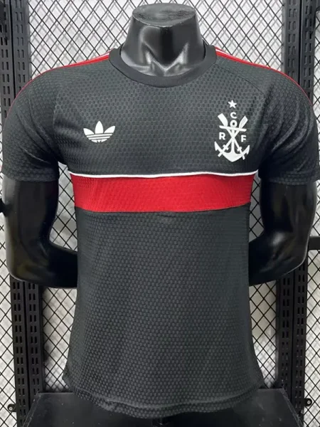 26-27 Flamengo Black Casual Player Version Training shirts
