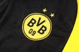 26-27 Dortmund Black Half Pull Tracksuit #B26118(半拉链)
