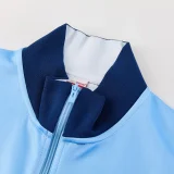 26-27 Man City Light blue Jacket Tracksuit #11