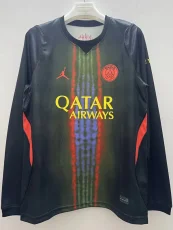 26-27 PSG Black Green Long Sleeve Soccer Jersey (长袖)