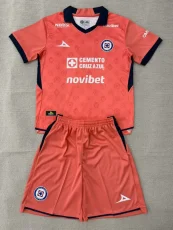 26-27 Cruz Azul Orange Goalkeeper Kids Soccer Jersey