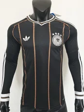 26-27 Germany Third Black Gold Long Sleeve Player Version Soccer Jersey (长袖球员)