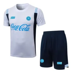 26-27 Napoli White Training Short Suit #J26101