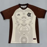 26-27 Flamengo Beige Brown Training shirts (LIMA)