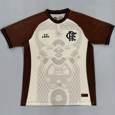 26-27 Flamengo Beige Brown Training shirts (LIMA)